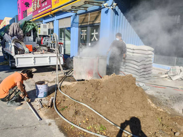高阳顶管注浆加固